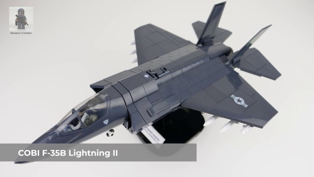 COBI Armed Forces | 5829 - F-35B Lightning II - unboxing and pure build - part 3