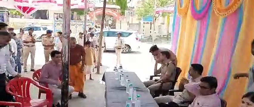 Collector inspected Panchkroshi Yatra