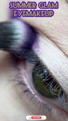 Summer Glam  Classic Eyemakeup tutorial