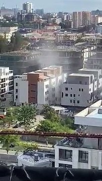 Moment seven-storey building under construction collapsed in Banana Island, Lagos (video)