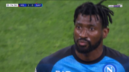 Ligue des Champions : La filouterie de Théo Hernandez fait expulser Zambo Anguissa