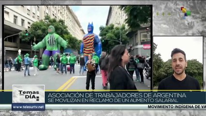 Argentina: Sindicatos exigen aumento del salario universal y dejar de estar monitoreados por el FMI