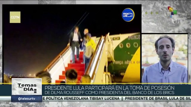 Lula inicia su visita oficial a China en aras de fortalecer mecanismos de integración como el BRICS