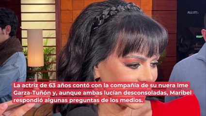 Maribel Guardia aborda la inesperada pérdida de su hijo: “Dios me lo quitó”