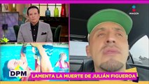 ¡Juan Rivera pide respeten duelo de Maribel Guardia y familia de Julián Figueroa!