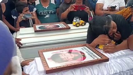 Último adiós a los hermanos Marroquín López