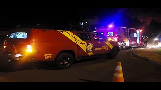 Idoso fica gravemente ferido ao cair de bicicleta; ele foi levado intubado ao HUOP