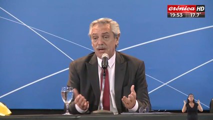 Alberto Fernández: "Fuimos construyendo casas en las 24 provincias de Argentina"