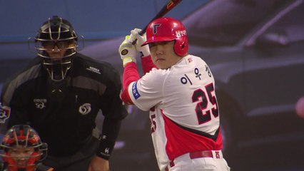 '이우성 2타점 2루타' KIA, 160km 강속구 문동주 상대로 승리 / YTN