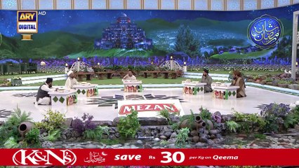 Shan-e- Sehr | Sehri Ka Dastarkhwan | Waseem Badami | 13th April 2023