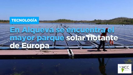 En Alqueva se encuentra el mayor parque solar flotante de Europa