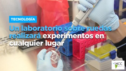 Un laboratorio sobre ruedas realizará experimentos en cualquier lugar