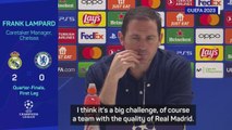 Lampard still has belief despite ‘big challenge’ following first leg defeat