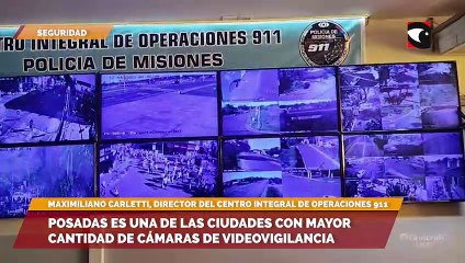 Posadas es una de las ciudades con mayor cantidad de cámaras de videovigilancia