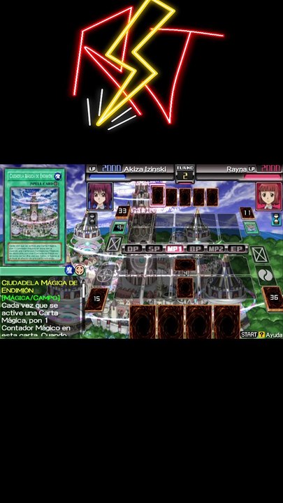 Yu-Gi-Oh! 5D's Tag Force 4 PSP Español - Akiza (Academia) VS Rayna #2 #5ds #yugiohtcg RJ ANDA