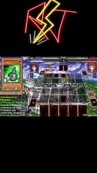 Yu-Gi-Oh! 5D's Tag Force 4 PSP Español - Akiza (Academia) VS Rayna #3 #5ds #yugiohtcg RJ ANDA
