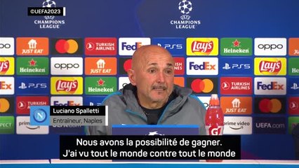 Quarts - Spalletti lance un avertissement à ses supporters