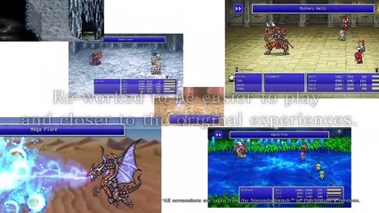 Final Fantasy Pixel Remaster - Launch Date Trailer | PS4 Games