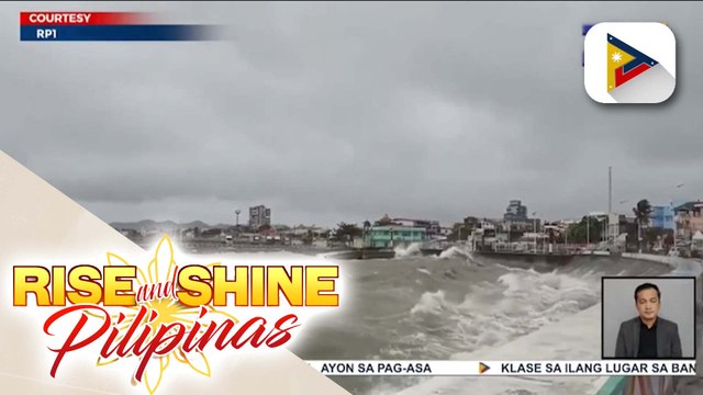 Hagupit ng bagyong #AmangPH, naramdaman sa Virac, Catanduanes