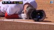 Twins shortstop Kyle Farmer is struck in the FACE with a 92 mph pitch as White Sox hurler Lucas Giolito recoils in horror... but Minnesota infielder, 32, walks off the field under his own power