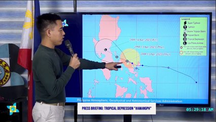 Latest PAGASA Update on Tropical Depression 'Amang' – April 13, 2023 🌧️