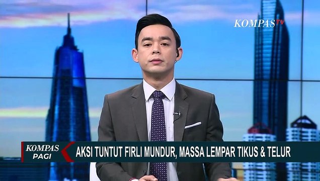 Lempar Tikus dan Telur Ke Gedung KPK, Massa Berdemo Tuntut Firli Bahuri Mundur dari Ketua KPK