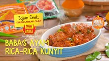 Resipi BABA'S Ayam Rica-Rica Kunyit | Minit Ekspress