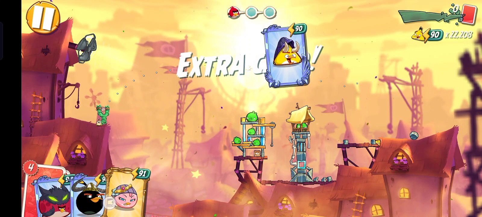 Angry Birds 2 | Level 24 | Hard Level | Hitting Fun | Angry Bird Show 2