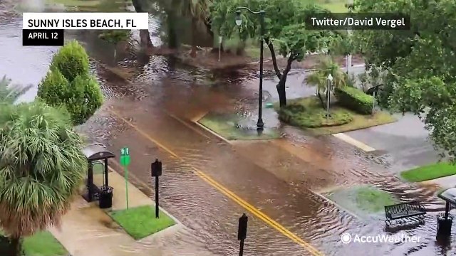 Torrential downpours lead to flash flood emergency in South Florida