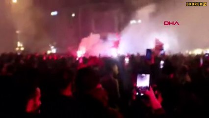 Süper Lig’e çıkan Samsunspor’dan çoşkulu kutlama