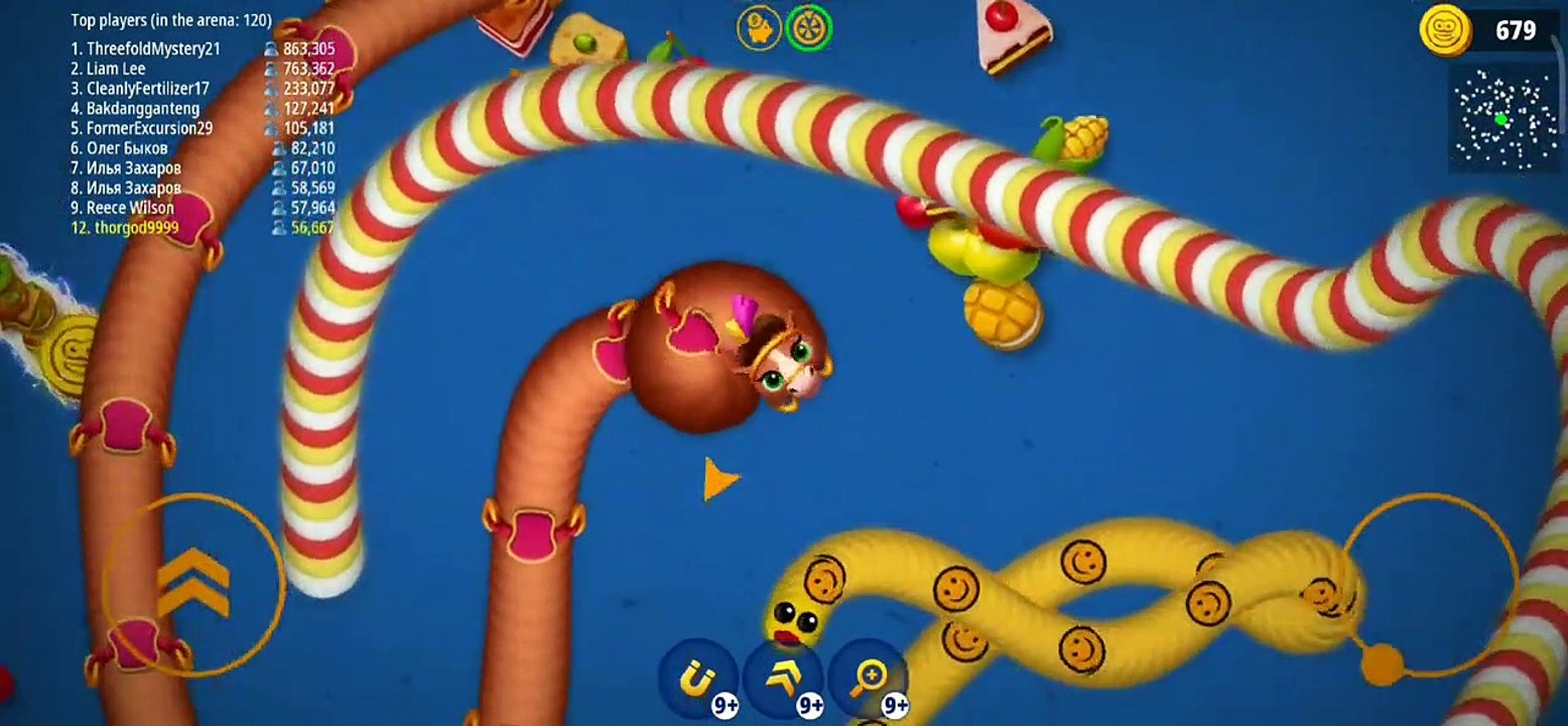  WORMATE ZONE.IO || Rắn Săn Mồi # BIGGEST SNAKE | Epic Worms Zone Best Gameplay