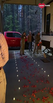 Woman Surprised With An Ethereal Wedding Proposal || Heartsome