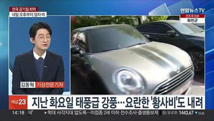[뉴스현장] 중국발 황사에 공기질 최악…황사위기경보 '주의'