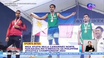 Mga atleta mula Camarines Norte, nakakuha ng 5 medalya sa Philippine Athletics Championship 2023 | BT