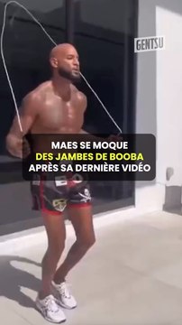 Maes se moque des jambes de Booba après sa dernière vidéo