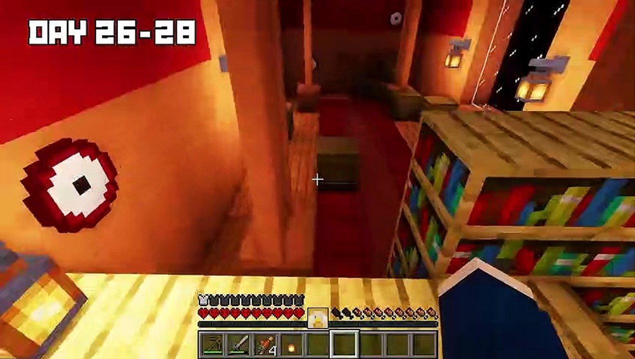 I Survived 100 DAYS as the DOORS in HARDCORE Minecraft!