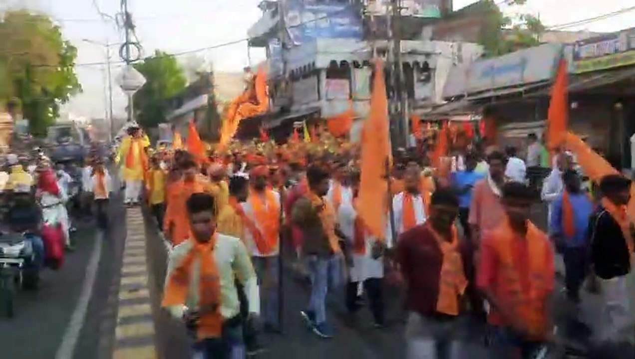 jabalpur dharma karma: Kalash Yatra started from Madan Mahal