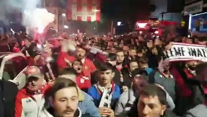 Samsunspor 11 yıl sonra yeniden Süper Lig’de