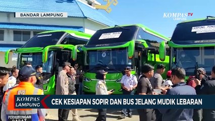 Cek Kesiapan Sopir dan Bus Jelang Mudik Lebaran