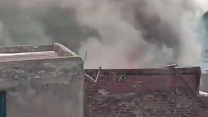 వరంగల్ వెస్ట్: జిల్లాలో భారీ అగ్నిప్రమాదం.. ఎగిసిపడ్డ మంటలు