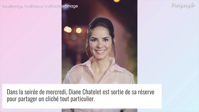 Diane Chatelet (Affaire conclue) mariée : très rare photo avec son superbe chéri et père de ses filles