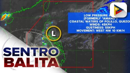 Bagyong #AmangPH, isa na lang LPA; ilang lugar sa bansa, patuloy pa rin na uulanin