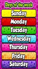 Days of the Week Song - 7 Days of the Week (COCO Kids TV) #daysname #weekname