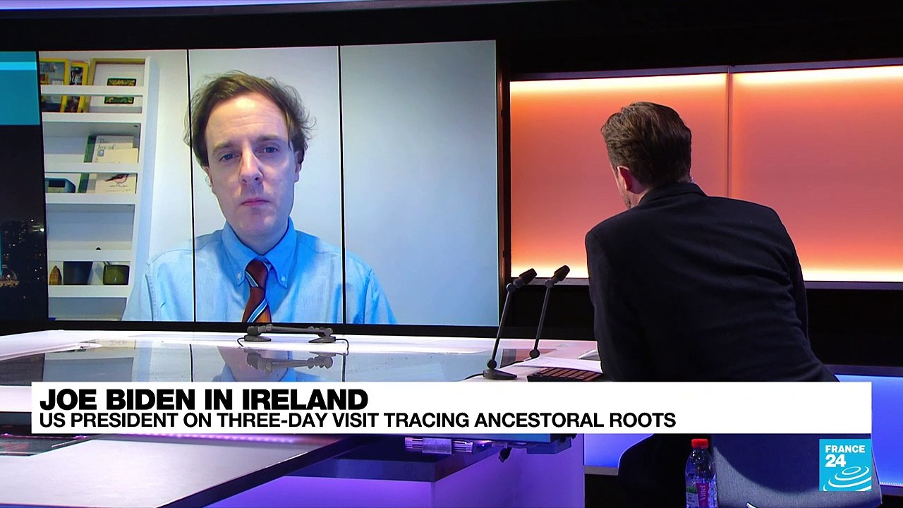 On historic visit to N. Ireland, Biden seeks 'to woo the DUP back to power-sharing'