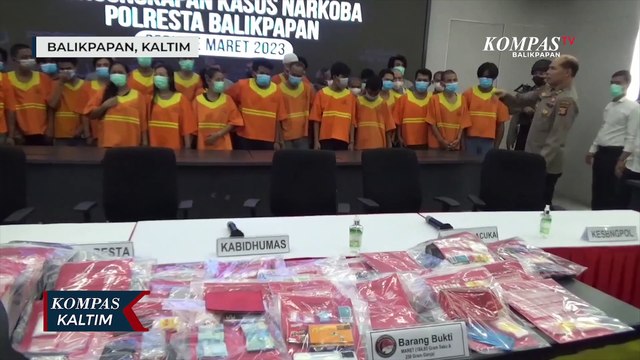 Kurir dan Pengedar Narkoba di Balikpapan Diringkus Polisi