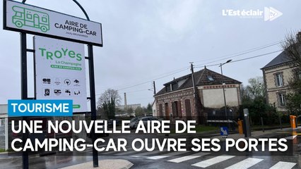 Fin des travaux de rénovation de la nouvelle aire de camping-car