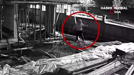 Dansın sonu karakolda bitti... İnşaattan demir çalarken şüpheli yakalandı