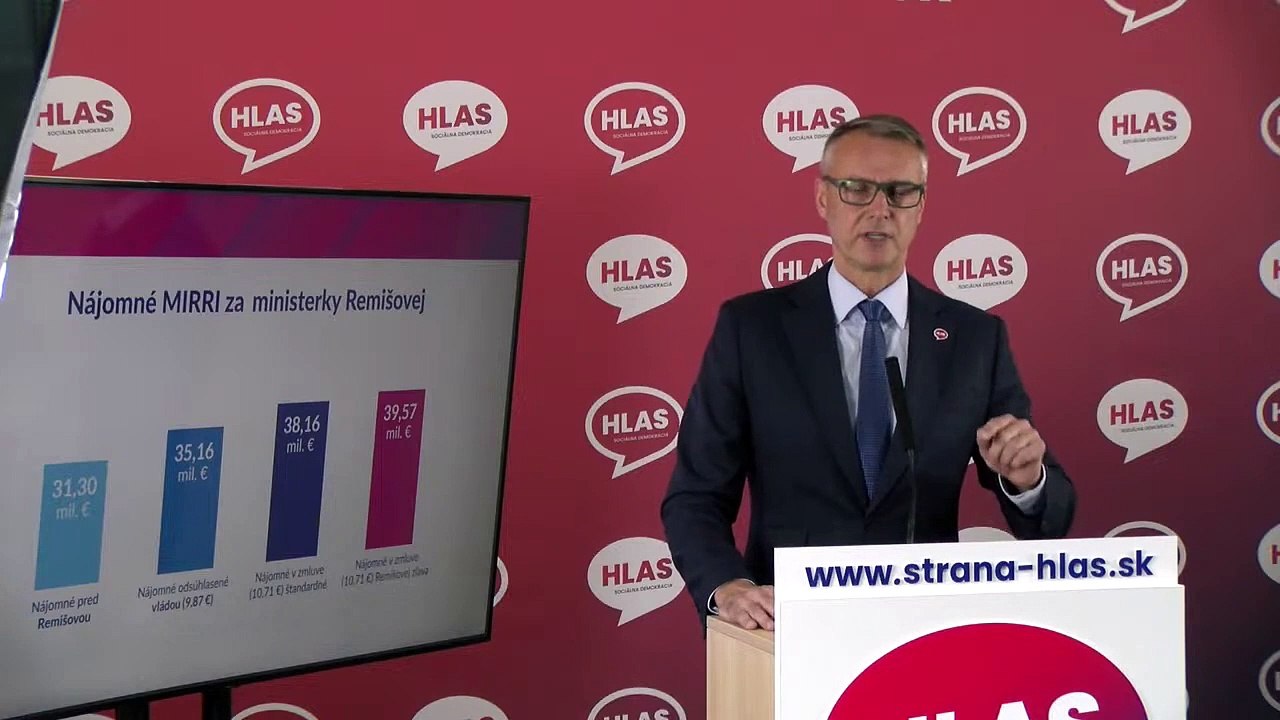 ZÁZNAM: R. Raši: Presťahovaním MIRRI dôjde k strate asi desiatich miliónov eur na nájme