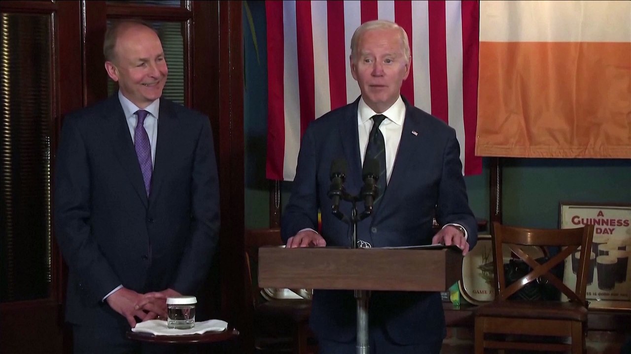 Joe Biden mixes up the All Black rugby team with Black and Tans soldiers