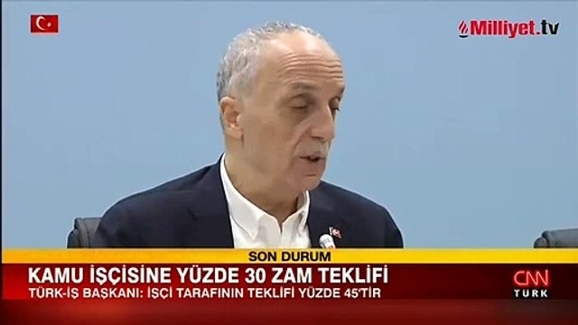 700 bin kamu işçisi için zam pazarlığı sürüyor! İlk teklif geldi